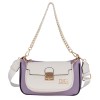 Women's Crossbody Bag Double Purple 25117-1301-LI