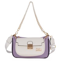 Women's Crossbody Bag Double Purple 25117-1301-LI