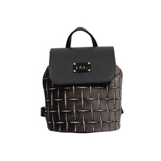 Grid Backpack Black