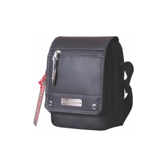 Men's crossbody bag LEASTAT black 9690