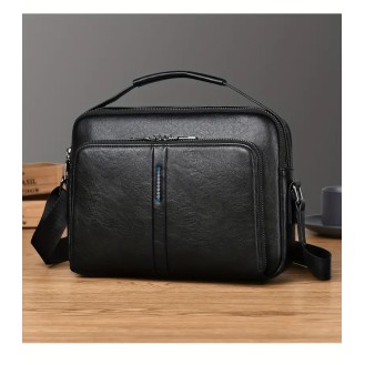 New Vintage Black Unisex Crossbody Bag