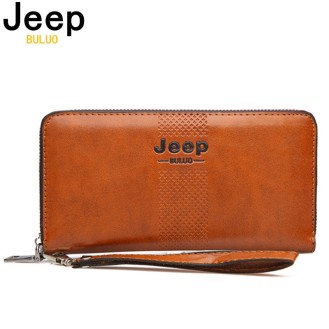 Long men's wallet JEEP BULUO JLC2022 Orange