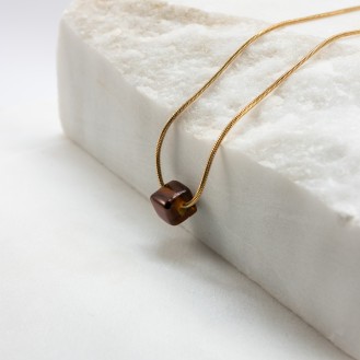 Echo Necklace Beer (brown) Echo Necklace Beer (brown)