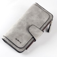 Long women's wallet BAELLERRY N2345 Grey